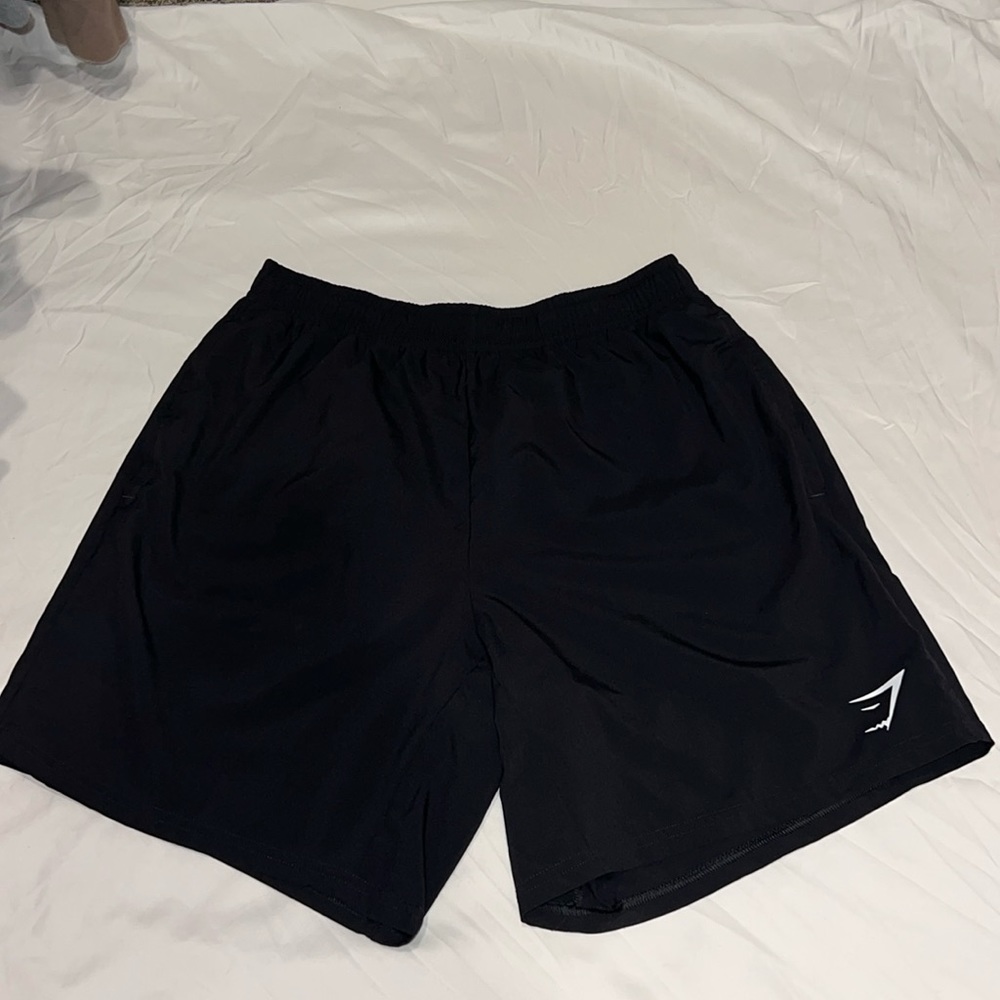 MENS gymshark shorts size M Black